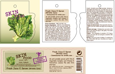 Image Of Bottle (Fresh Juice E Serum Bottle)